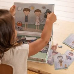 Little Dutch LD Jim & Rosa Magnetic Puzzle -Baby Products Sale Store 0014054 little dutch jim rosa magnetic puzzle andere 1