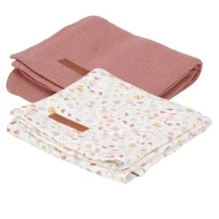 Little Dutch LD Swaddle 70x70cm 40 Little Dutch LD Swaddle 70x70cm -Baby Products Sale Store 0015052 little dutch swaddles 70 x 70 pure pink blush flowers butterflies flowers butterflies 1