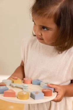 Little Dutch LD Puzzle Clock -Baby Products Sale Store 0016559 little dutch puzzle clock 5