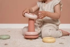 Little Dutch LD Stacking Rings -Baby Products Sale Store 0018639 little dutch pink stacking rings plastic 3