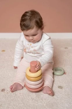 Little Dutch LD Stacking Rings -Baby Products Sale Store 0018833 little dutch pink stacking rings plastic 3