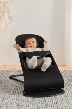 BabyBjörn Bouncer Cotton -Baby Products Sale Store 005022 bouncer balance soft black darkgray cotton pp babybjorn 002