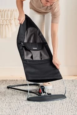 BabyBjörn Bouncer Cotton -Baby Products Sale Store 005022 bouncer balance soft black darkgray cotton pp babybjorn 007