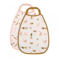 LÄSSIG Drop Bib Medium 2 Pcs