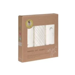 LÄSSIG Heavenly Soft Swaddle Large 3 Pack