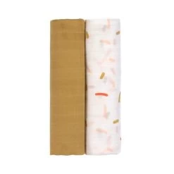 LÄSSIG Heavenly Soft Bamboo Swaddle 2 Pack -Baby Products Sale Store 1312002856 2 600x600 1