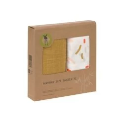 LÄSSIG Heavenly Soft Bamboo Swaddle 2 Pack -Baby Products Sale Store 1312002856 6 600x600 1
