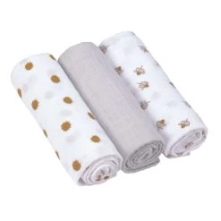 LÄSSIG Swaddle & Burp Blankets Large 3 Pack -Baby Products Sale Store 1312008332 1