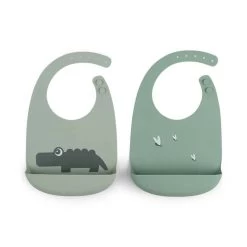 Done By Deer Silicone Bib 2- Pack -Baby Products Sale Store 1329513