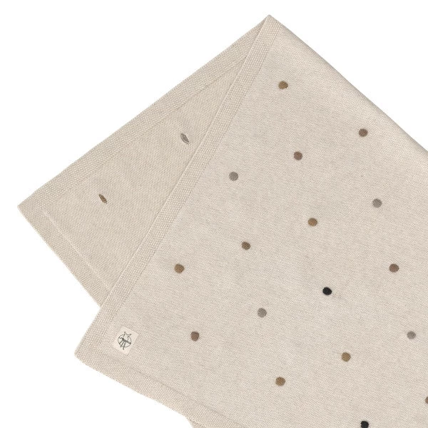 LÄSSIG Lassig Knitted Blanket Dots 80x110cm 9 LÄSSIG Lassig Knitted Blanket Dots 80x110cm - Image 7