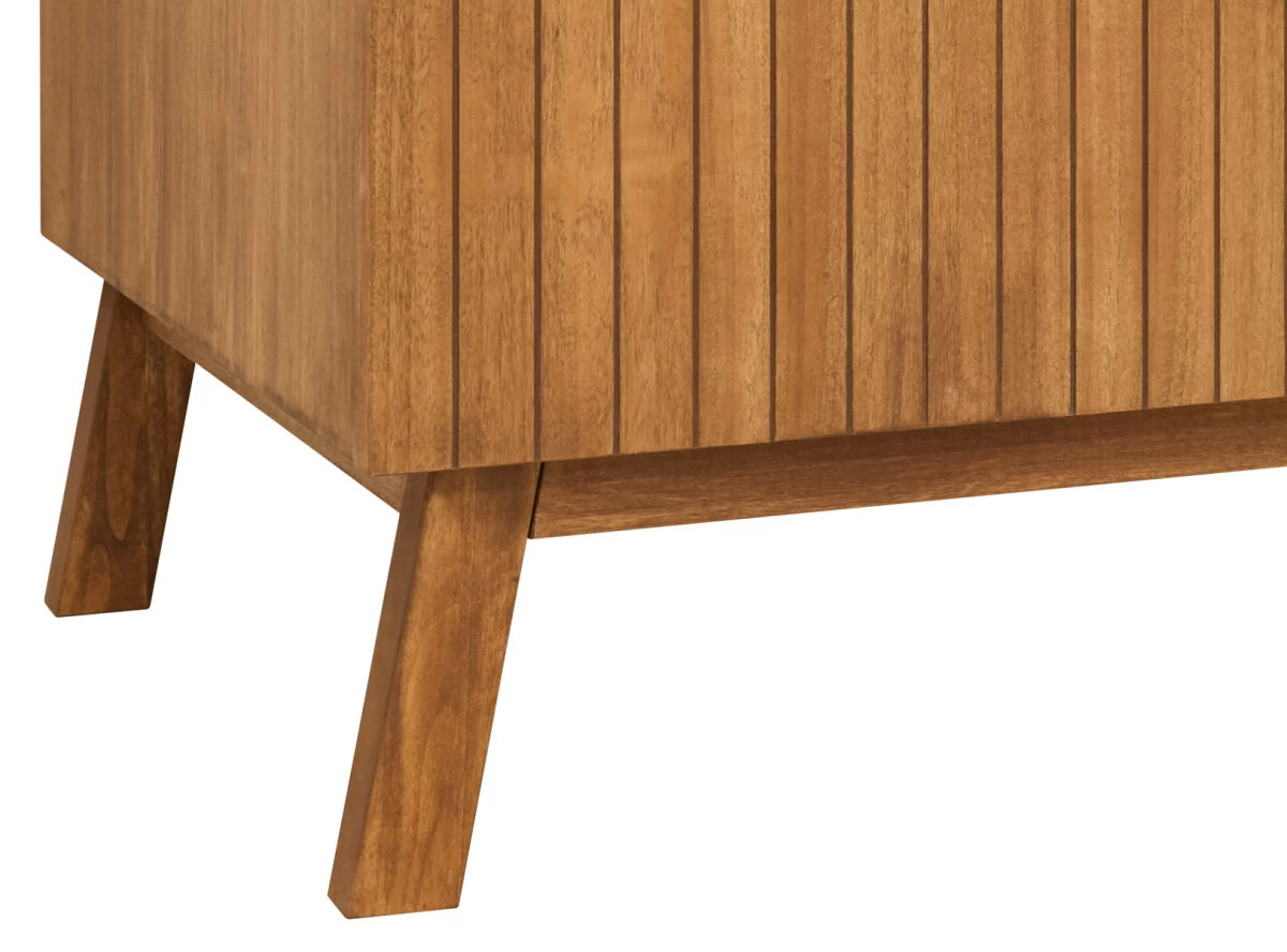 Senna Rose Wood 2 Doors Wardrobe 8 Senna Rose Wood 2 Doors Wardrobe - Image 6