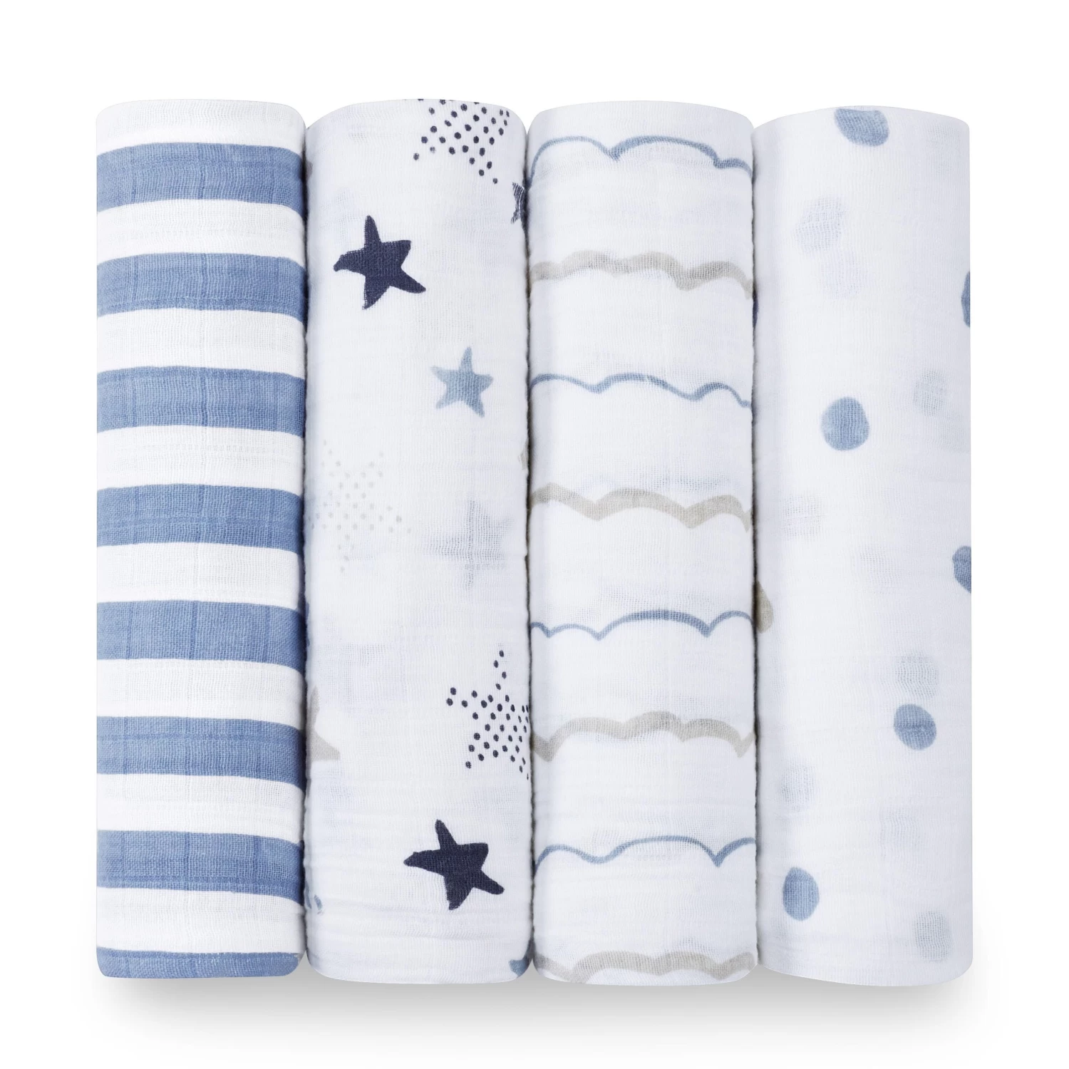 Aden + Anais Aden & Anais Swaddle Classic 4pack 8 Aden + Anais Aden & Anais Swaddle Classic 4pack - Image 6