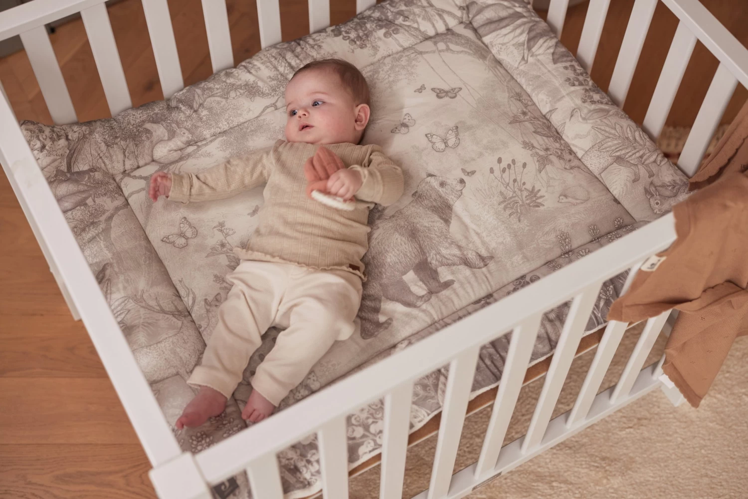 Jollein Playpen Mat 75x95cm - Forest Animals 7 Jollein Playpen Mat 75x95cm - Forest Animals - Image 5