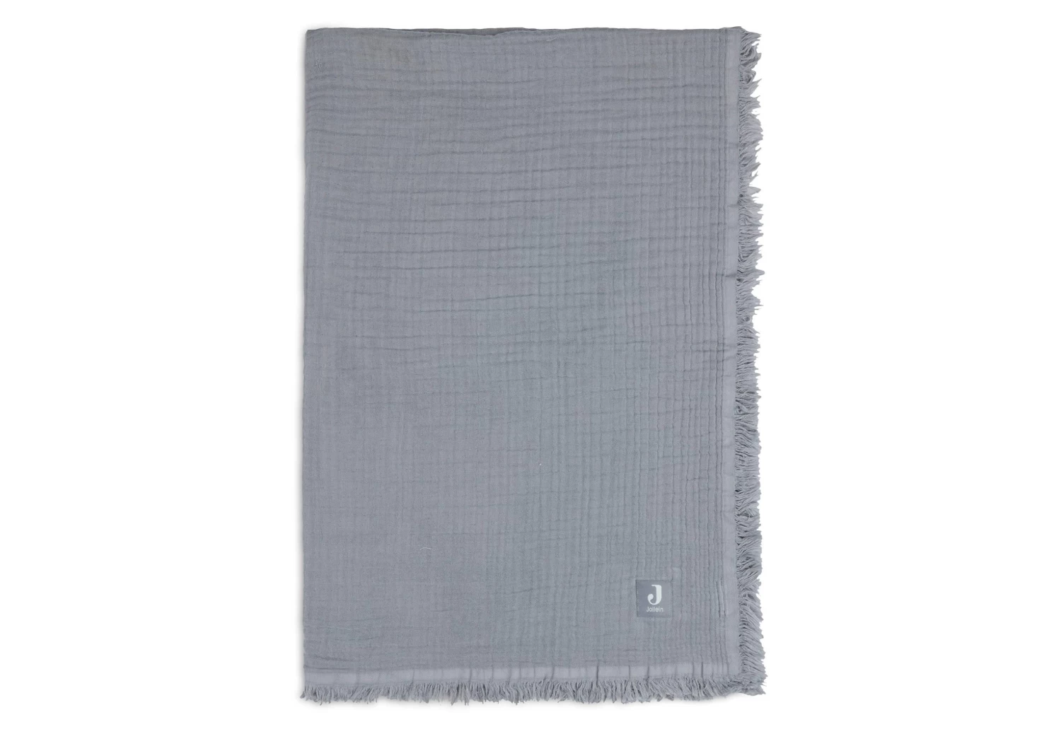 Jollein Blanket Muslin Fringe 75 X 100 Cm 10 Jollein Blanket Muslin Fringe 75 X 100 Cm - Image 8