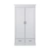 La Première II Wardrobe White 2 Doors /2 Drawers 2 La Première II Wardrobe White 2 Doors /2 Drawers -Baby Products Sale Store 3959119d68c14653823556cf87494b0cad255249