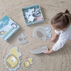 Little Dutch LD Animal Zoo Puzzle - 6 Pcs -Baby Products Sale Store 4443 9