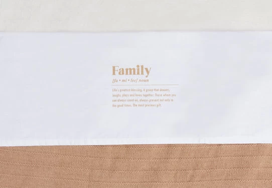 Jollein Flat Sheet 120x150cm Family 4 Jollein Flat Sheet 120x150cm Family - Image 2