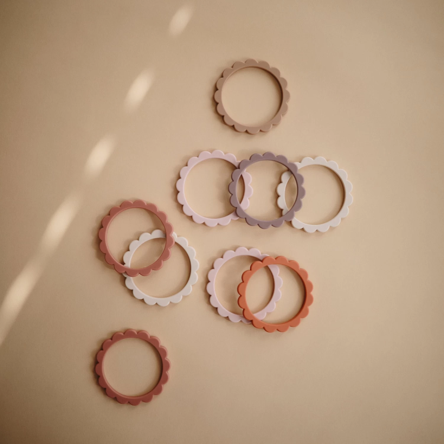 Mushie Silicone Flower Bracelet 5 Mushie Silicone Flower Bracelet - Image 3