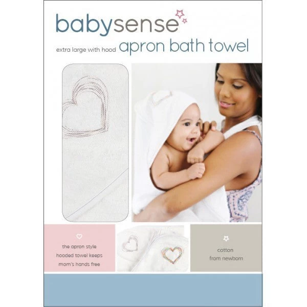 Baby SenseApron Bath Towel 3 Baby SenseApron Bath Towel