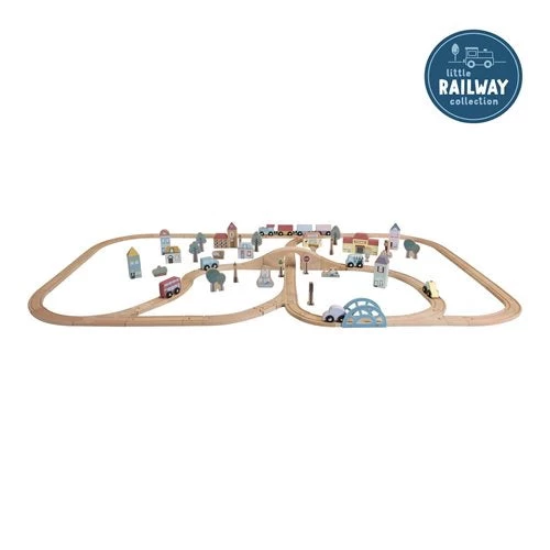 Little Dutch Railway Train XXL Set - Starter Kit 3 Little Dutch Railway Train XXL Set - Starter Kit