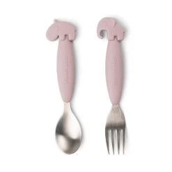 Done By Deer Easy-grip Spoon & Fork Set -Baby Products Sale Store Easy grip spoon and fork set Deer friends Powder Front 700x 2352b8d2 4c80 4838 bc30 4bfe159e69bd