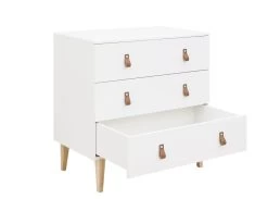 Indy 3 Drawer Dresser White/ Natural -Baby Products Sale Store INdy1