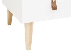 Indy 3 Drawer Dresser White/ Natural -Baby Products Sale Store Indy3