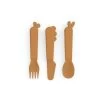Done By Deer Kiddish Cutlery Set Deer Friends -Baby Products Sale Store Kiddish cutlery set Deer friends Mustard Front 1 700x 3c76cc88 bd45 4111 9a8c 81ea3b954377