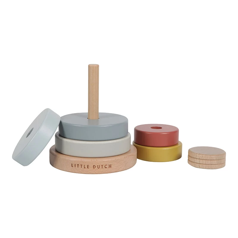 Little Dutch LD Stacking Tower- Pure & Nature 4 Little Dutch LD Stacking Tower- Pure & Nature - Image 2
