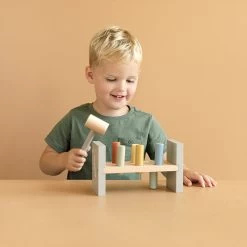 Little Dutch LD Toy Wooden Hammer Bench -Baby Products Sale Store LD7027 4