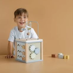 Little Dutch LD Wooden Activity Cube 15 Little Dutch LD Wooden Activity Cube -Baby Products Sale Store LD7029 8