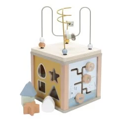 Little Dutch LD Wooden Activity Cube 12 Little Dutch LD Wooden Activity Cube -Baby Products Sale Store LD7030