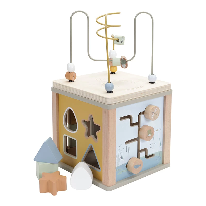 Little Dutch LD Wooden Activity Cube 5 Little Dutch LD Wooden Activity Cube - Image 3