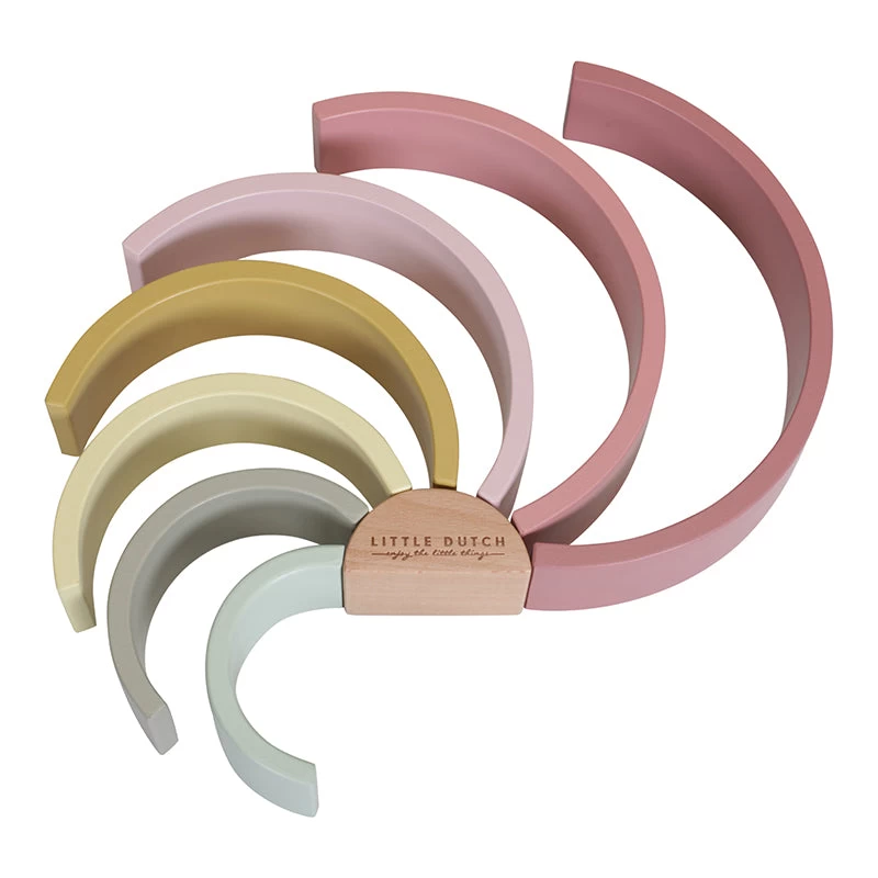 Little Dutch LD Wooden Rainbow 4 Little Dutch LD Wooden Rainbow - Image 2
