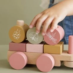 Little Dutch LD Wooden Stacking Train -Baby Products Sale Store LD7035 7