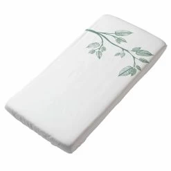 Fitted Sheet Witlof For Kids 120 X 60 -Baby Products Sale Store Ledikant hoeslaken Beleaf sage green 1 e1559032465678