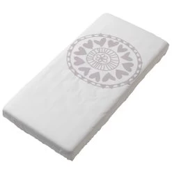 Fitted Sheet Witlof For Kids 120 X 60 -Baby Products Sale Store Ledikanthoeslaken Little Lof misty pink 1