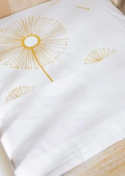 Fitted Sheet Witlof For Kids 120 X 60 -Baby Products Sale Store Ledikanthoeslaken Sparkle sweet honey 3