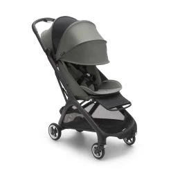 Bugaboo Butterfly Complete -Baby Products Sale Store PV005046 Bugaboo Butterfly black chassis forest green fabrics forest green sun canopy x PV005046 07