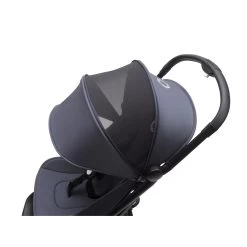 Bugaboo Butterfly Complete -Baby Products Sale Store PV005061 Bugaboo Butterfly black chassis stormy blue fabrics stormy blue sun canopy x PV005061 05