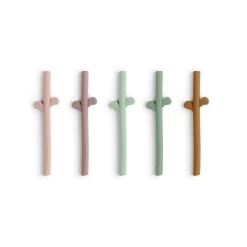 Done By Deer Peekaboo Silicone Straw 5-pack -Baby Products Sale Store Peekaboo silicone straw 5 pack Powder mix Front 1 700x e7349891 4fee 48f2 89fb 2f692651f5af