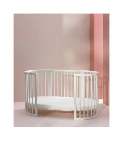 Stokke Sleepi Bed Extention V3 Complete -Baby Products Sale Store SleepiBed White Open 220225 009 eCom