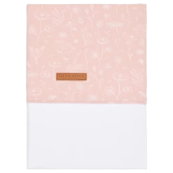 Little Dutch LD Flat Sheet 110x140 Cm -Baby Products Sale Store TE10221050 WildFlowers Pink
