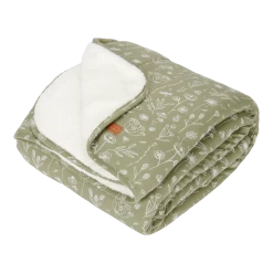 Little Dutch LD Blanket Pure & Soft 110 X 140 30 Little Dutch LD Blanket Pure & Soft 110 X 140 -Baby Products Sale Store TE11121011 WildFlowers Olive 2