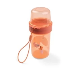 Done By Deer To Go 2- Way Snack Container -Baby Products Sale Store To go 2 way snack container L Ozzo Papaya Back 2 PS 700x 01b6d316 0b02 4acd 8a19 5ded3d5ed4d4