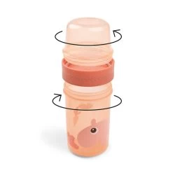 Done By Deer To Go 2- Way Snack Container -Baby Products Sale Store To go 2 way snack container L Ozzo Papaya Function 4 PS 700x b8a42ae6 3a84 42c4 8d72 376d060c2e4a