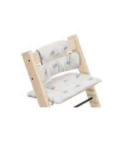 Stokke Tripp Trapp Classic Cushion 33 Stokke Tripp Trapp Classic Cushion -Baby Products Sale Store TrippTrapp Natural CLOSE ClassCush BirdsBlue 2 8 eCom