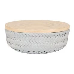 Wonder Basket With Bamboo Lid- Med -Baby Products Sale Store Wonder Plastic Basket c41d41da d686 4a73 a340 19bd934b6a11