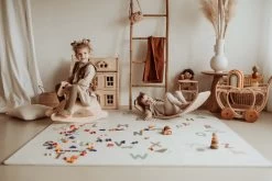 Play&Go Reversible Playmat & Storage Box EEVAA -Baby Products Sale Store alphabet printed kids eva alphabet puzzlemat with wobbelboard 1