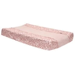 Changing Mat Covers BéBéjou 72x44 Cm -Baby Products Sale Store bebe jou aankleedkussenhoes leopard pink wwwbabyplusnl 600x600 1